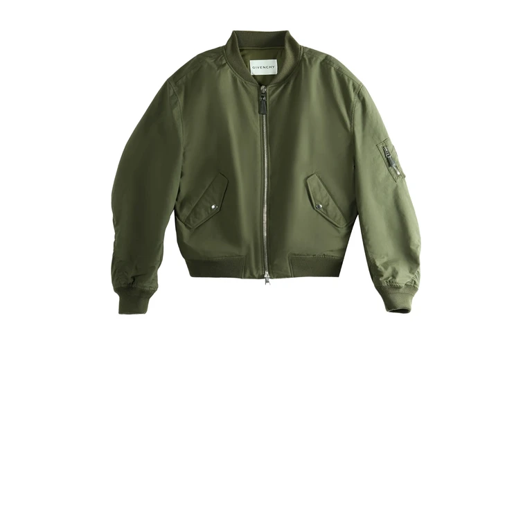 Givenchy Coats Khaki Cotton Polyamide - Men