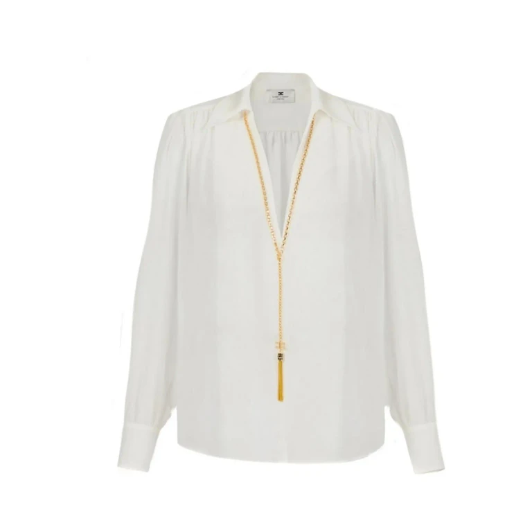 Elisabetta Franchi Chemise - Blanc