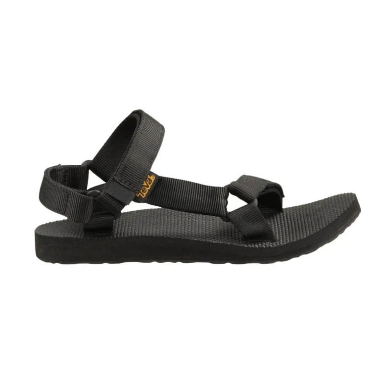 Winsted Flat Sandals in REPREVE Recycled Polyester with Straps (1003987BLK)