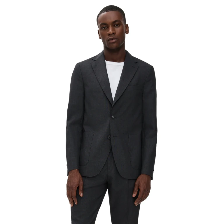Arthus Italian Fresco Jacket Dark Grey 46