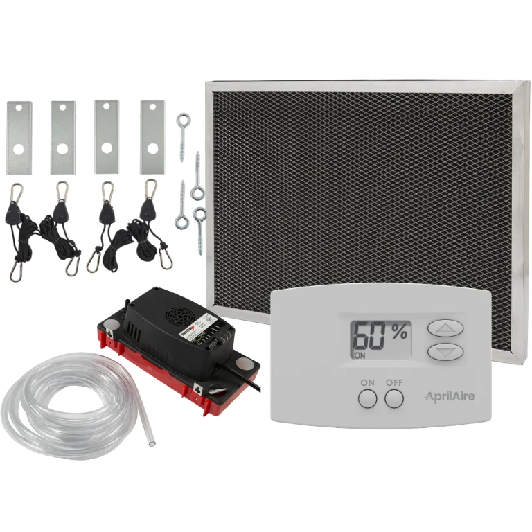 Aprilaire E070 Dehumidifier Basement Installation Package