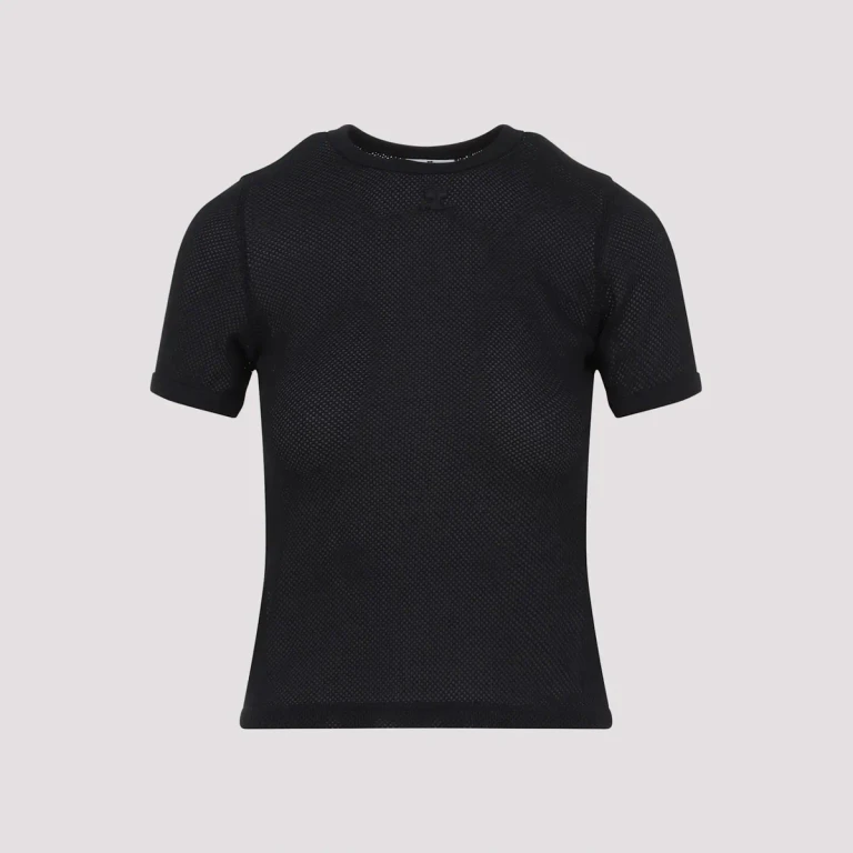 Courrèges Signature Contrast T恤