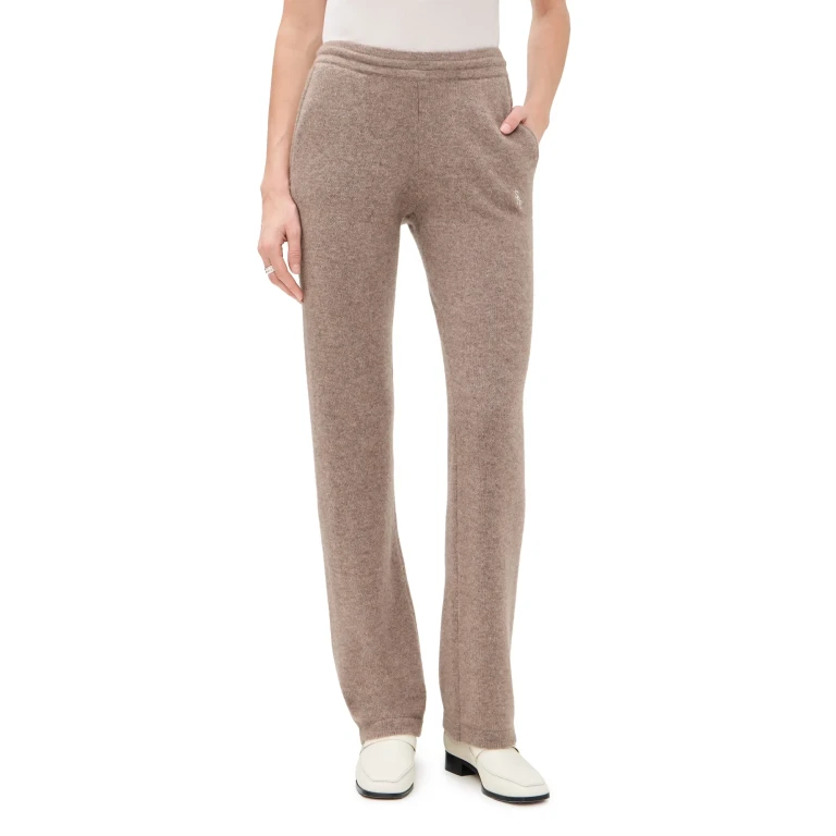 Sporty & Rich SRC Cashmere Trousers Tapioca XL