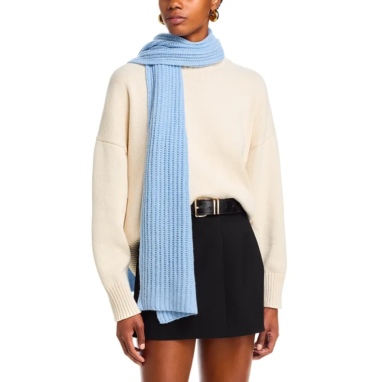 Rib Knit Scarf - Exclusive