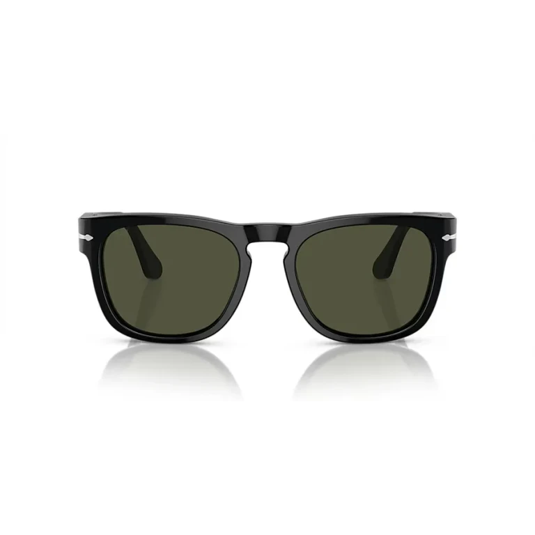 Persol Elio Green Square Unisex Sunglasses PO3333S 95/31 54