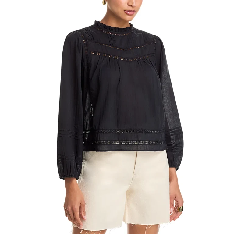 Rails Reyna Lace Trim Top