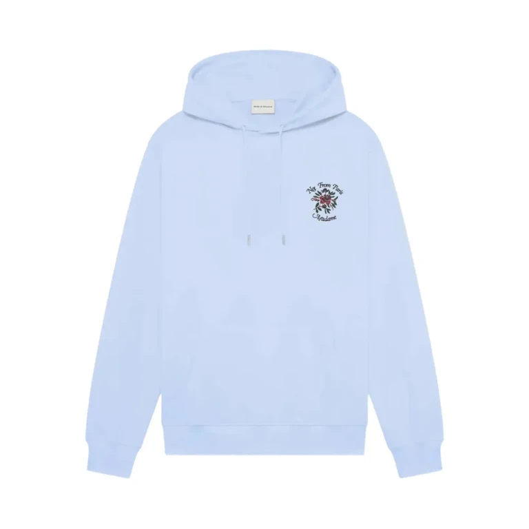 Drole De Monsieur Embroidered Hooded Sweater