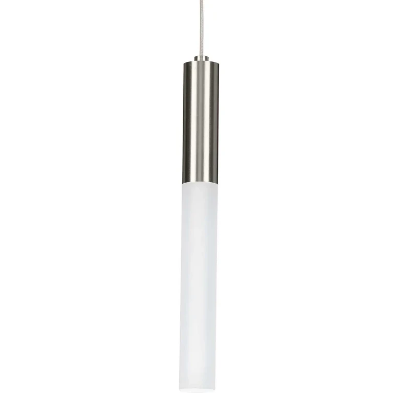 Brushed Nickel LED Pendant from the Kylo Led Collection