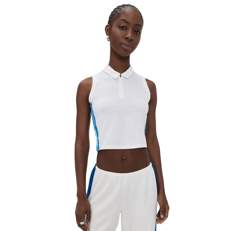 Adidas Golf Beyond Crop Twistknit Polo Shirt White XXL