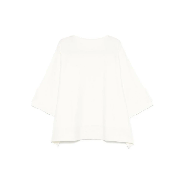 Pleats Please Issey Miyake Robe Au Genou - Blanc