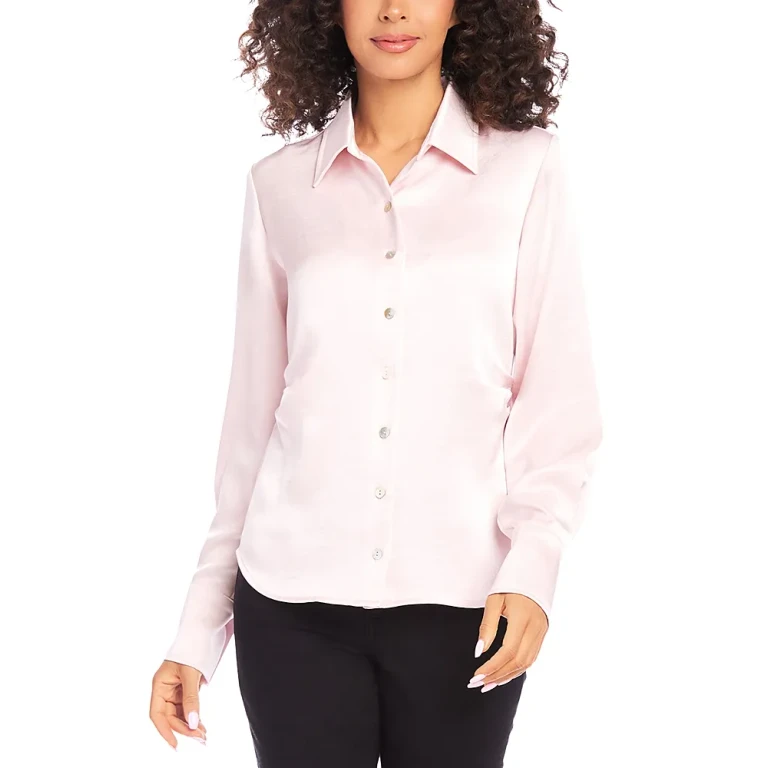 Karen Kane Side Pleat Shirt