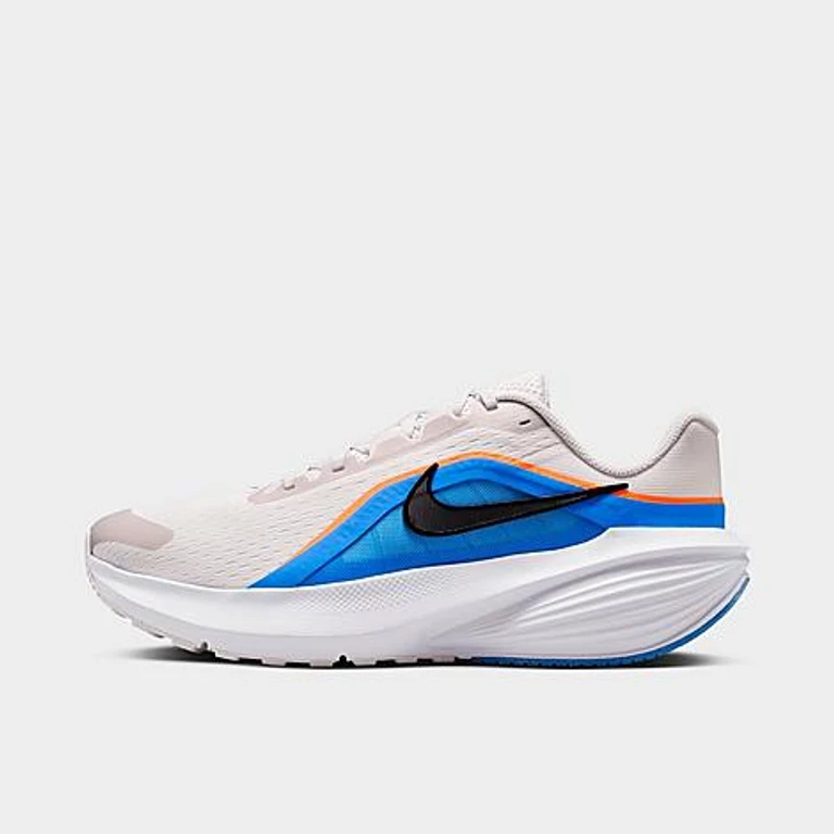 Nike Men's Downshifter 14 Running Shoes (Wide Width) in Platinum Tint/Black/White Size: 7.5