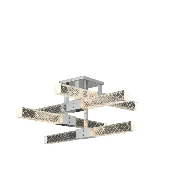 Apollo 25" Ceiling Light in Chrome
