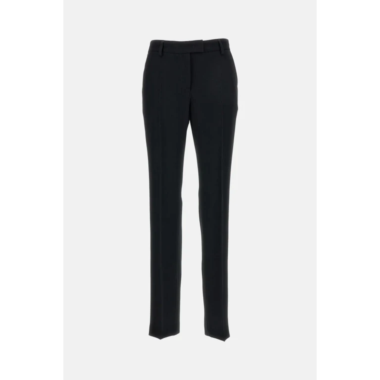 Slim Fit Technical Crêpe Chino Trousers with Belt Loops (CC837AC002890)