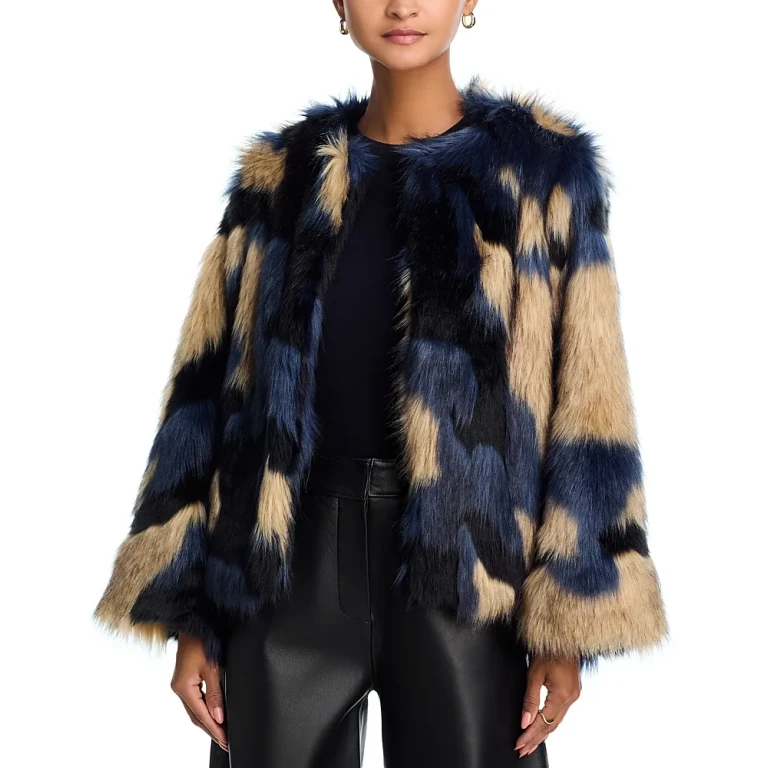 Farm Rio Faux Fur Coat