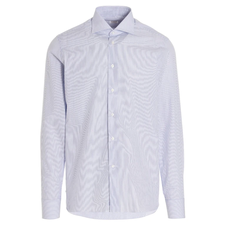 Borriello Marechiaro shirt Light Blue Cotton Shirt, Blouse - Men