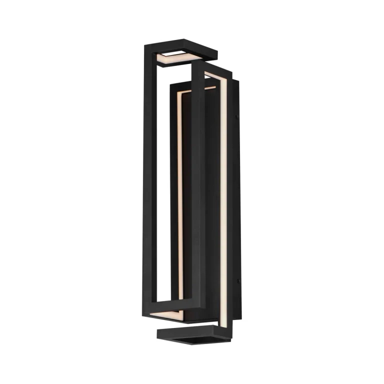 Black LED Wall Sconce from the Penrose Collection