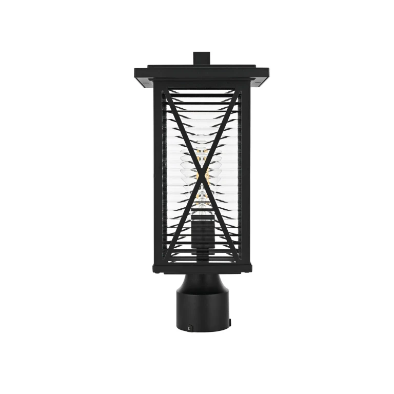 Black Outdoor Post Mount from the Jada Collection