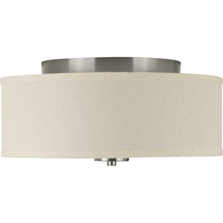 Brushed Nickel LED Flush Mount from the Inspire Led Collection