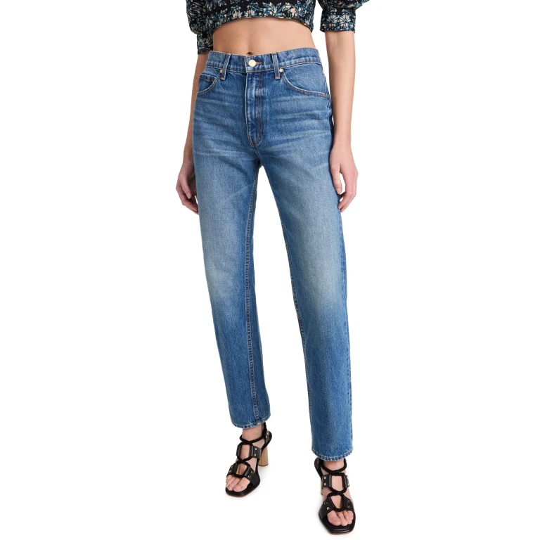 Ulla Johnson The Daphne Jeans Danube Medium Indigo Wash 30