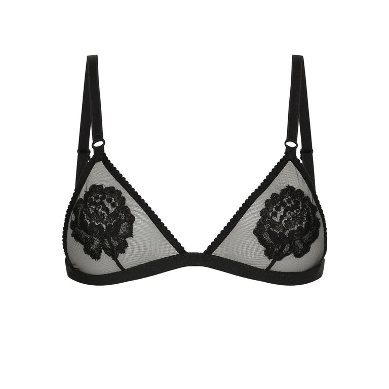 Dolce & Gabbana Regg Senza Ferretto Black Pa Ea Intimo - Women