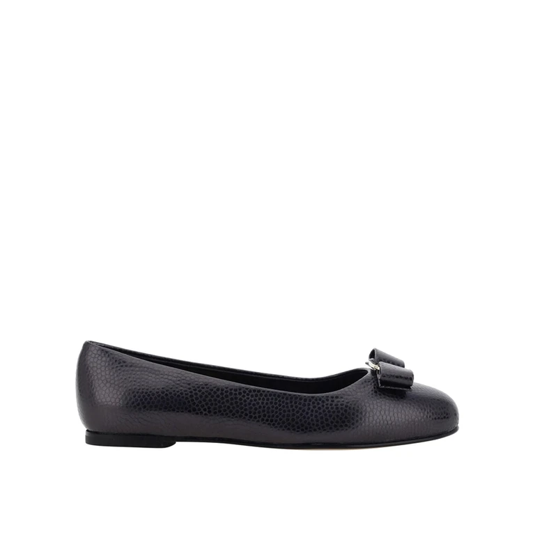 Ferragamo New Vara Flat Ballerina Shoes