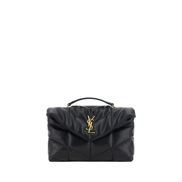 Puffer Matelassé Lambskin Mini Bag with YSL Monogram (7593371EL071000)