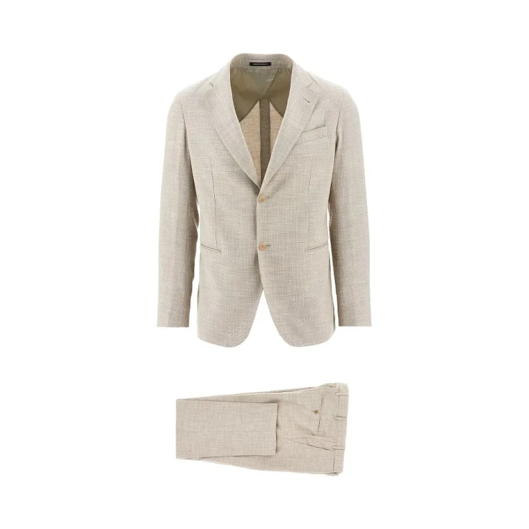 EMPORIO ARMANI Wool-blend 'City Line' tailored suit Man 48