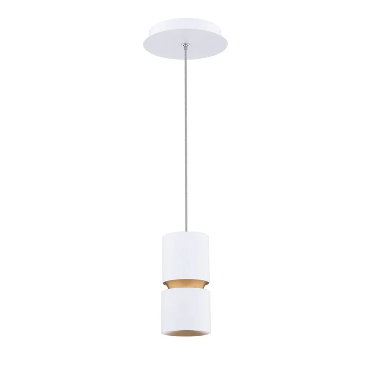 White LED Pendant from the Pedistal Collection