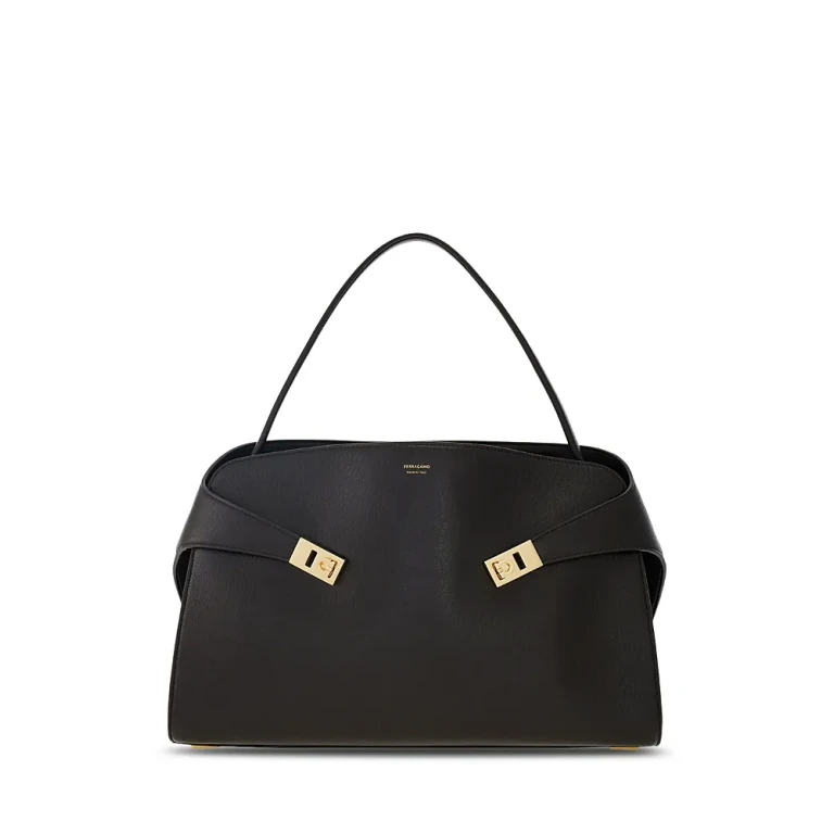 Ferragamo Hug Leather Shoulder Bag