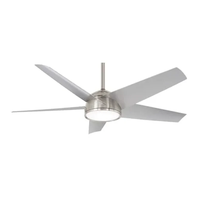 Minka-Aire Chubby 58" Indoor/Outdoor Ceiling Fan in Brushed Nickel