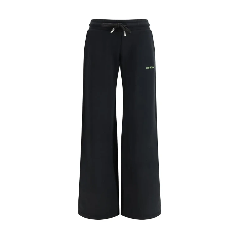 OFF-WHITE Pants Woman color Black (2CH022S26FLE001W023)