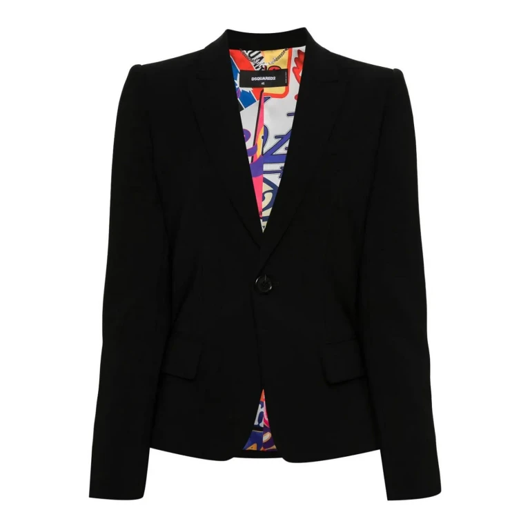 Blazer Dsquared2 para homem - Preto