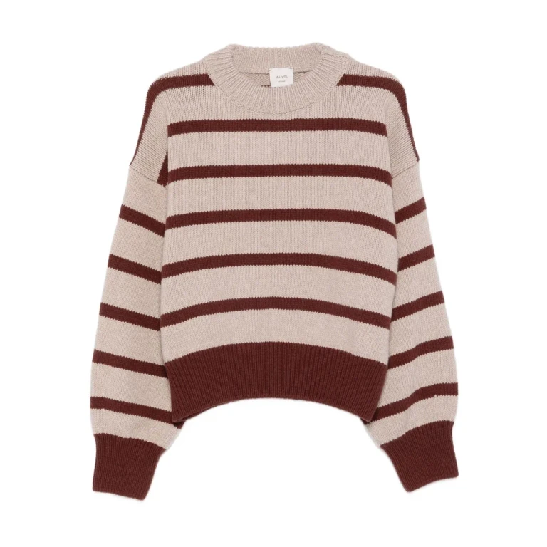 Alysi Striped Wool Jumper