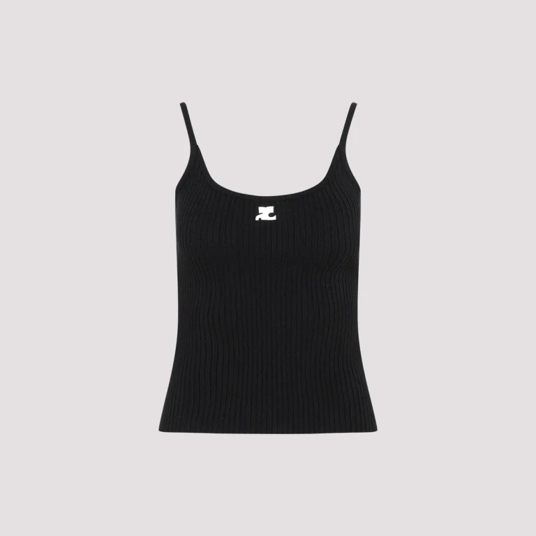 Courreges Rippstrick-Tanktop