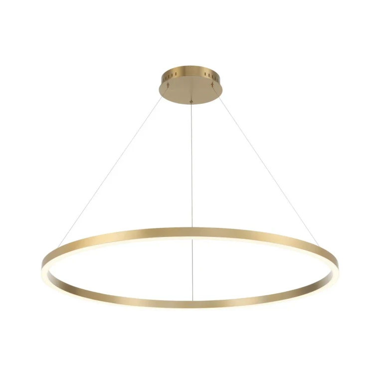 Gold LED Chandelier from the Spunto Collection