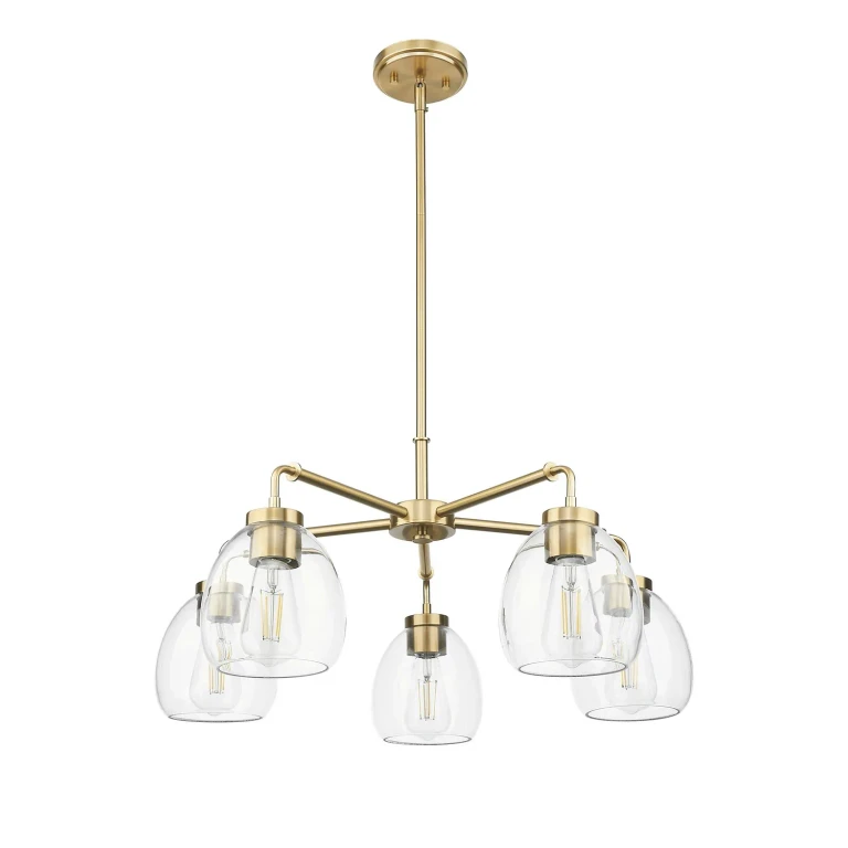 Brass Chandelier from the Dawes Collection