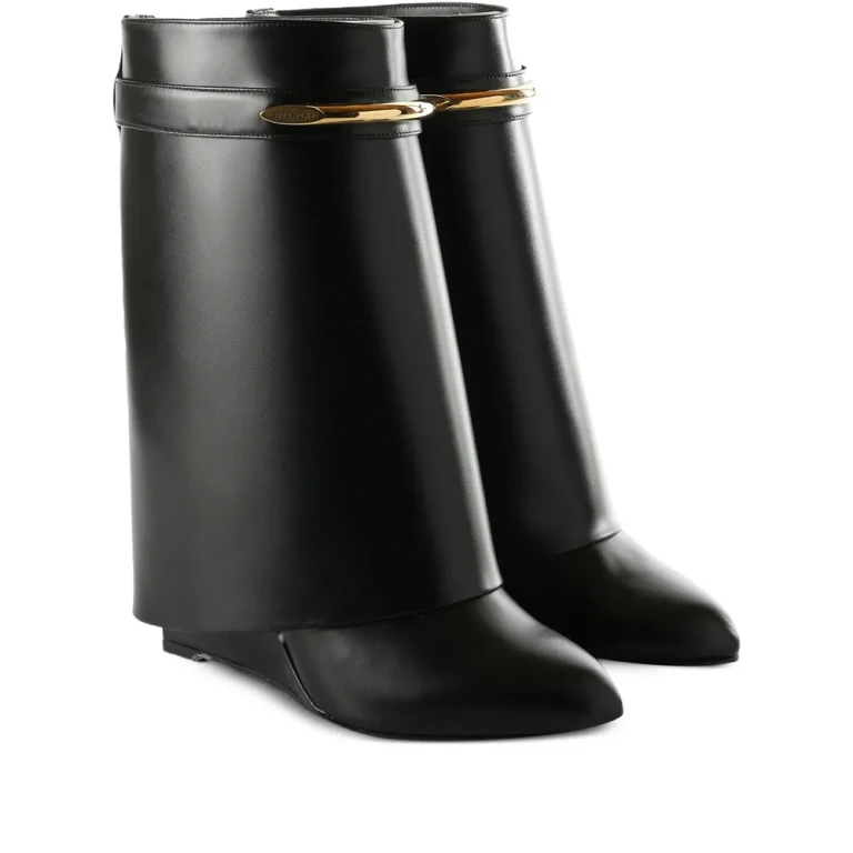 Givenchy Shark Pinch Leder-Stiefeletten
