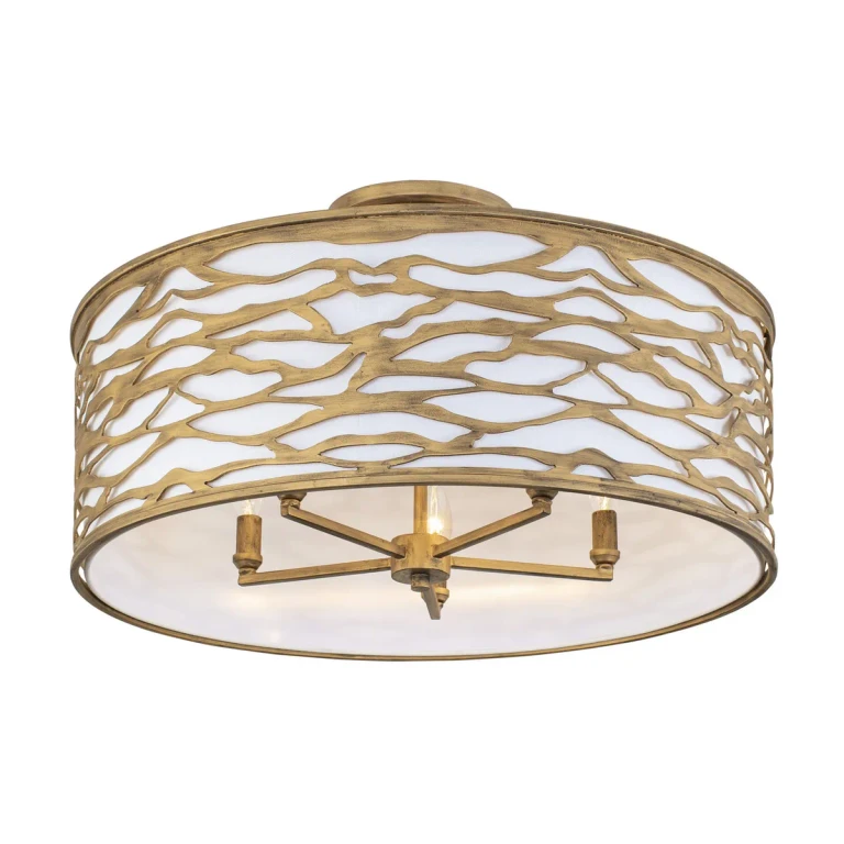 Kato 5-Light Ceiling Light in Havana Gold