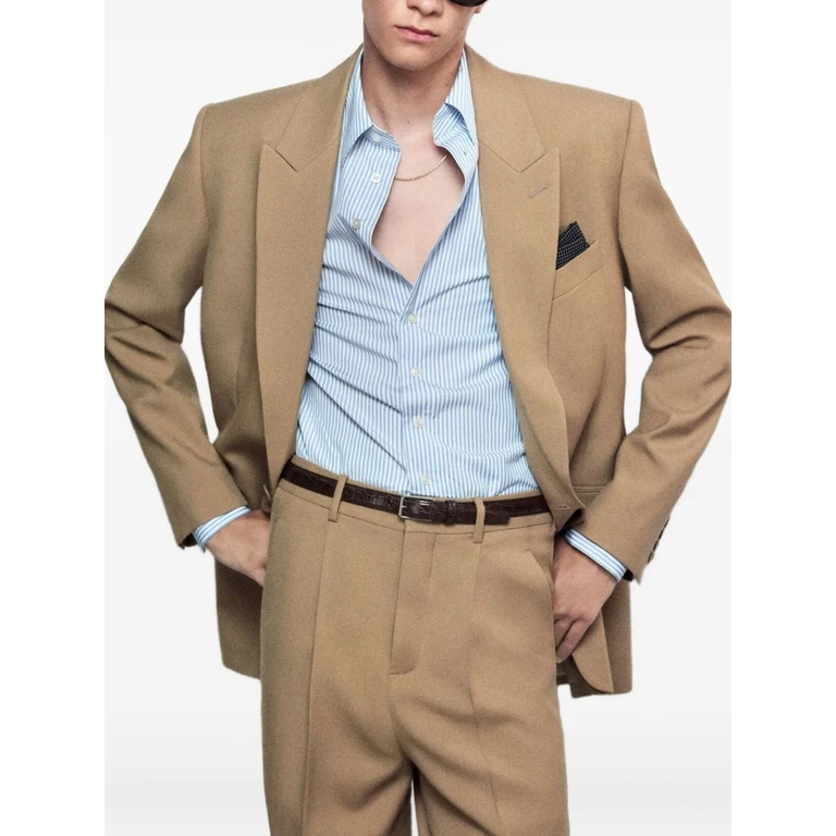 Saint Laurent Jackets Beige - Men