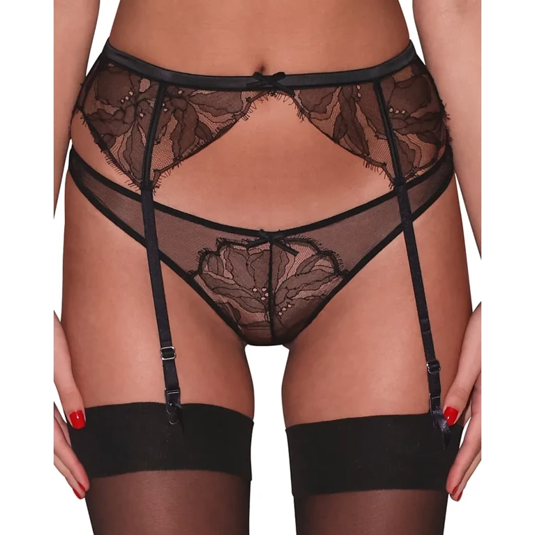 Fleur du Mal Sophie Lace Ouvert Cheeky Panty