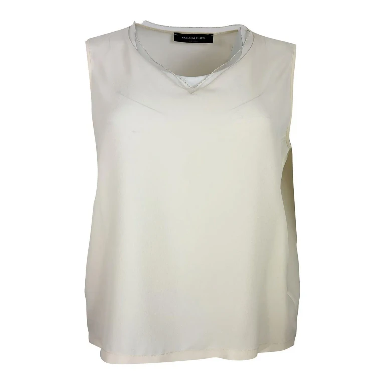 Fabiana Filippi T-Shirt - Crème