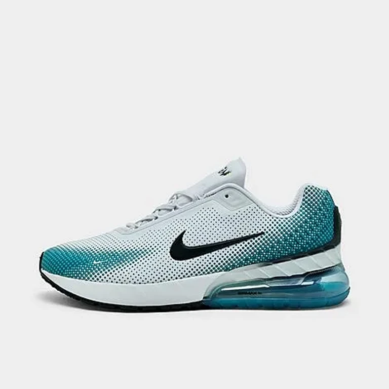 Men's Air Max Phoenix Casual Shoes in White/Dusty Cactus/Bright Spruce Size: 7.5