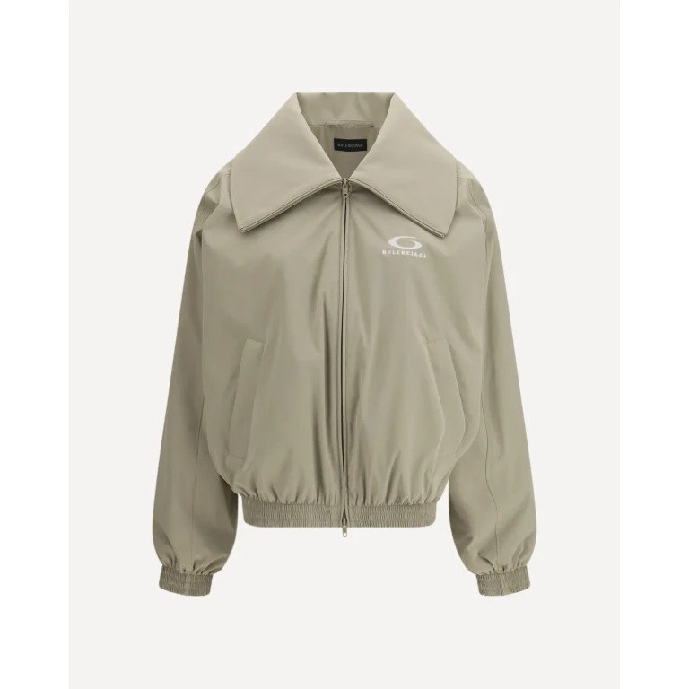 Veste zippée à logo Balenciaga pour femme (Taille M)