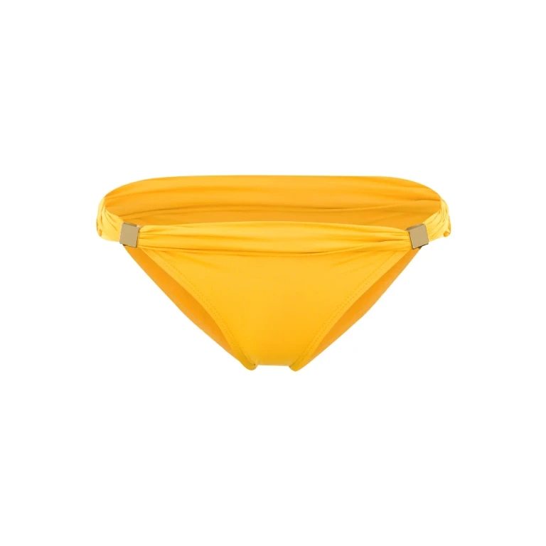 Nina Classic Brief Bikini Bottom Mustard