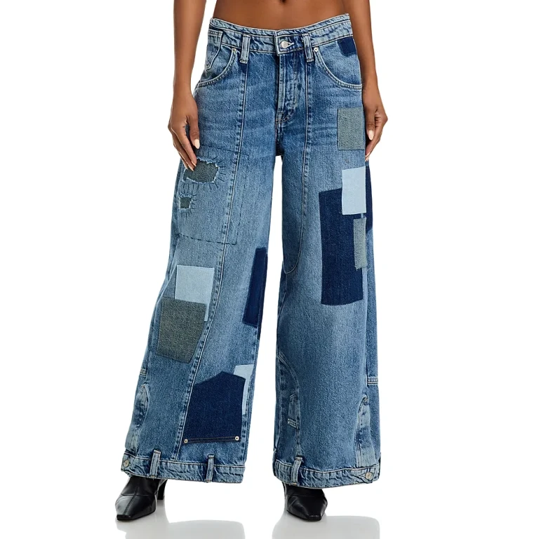 Free People We The Free Head Over Heels Mid Rise Jeans in Turn Me Up