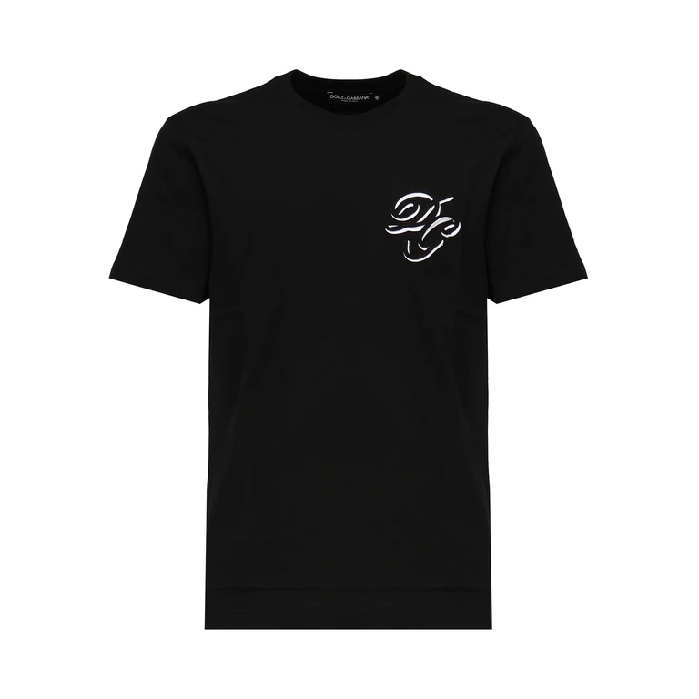 Dolce & Gabbana T-shirts and Polos Black Cotton - Men