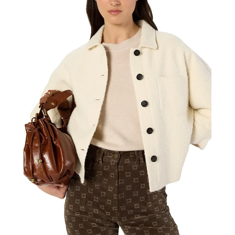 Gerard Darel Ninon Fleece Jacket