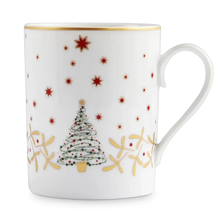 Bernardaud Noel Blanc Mug