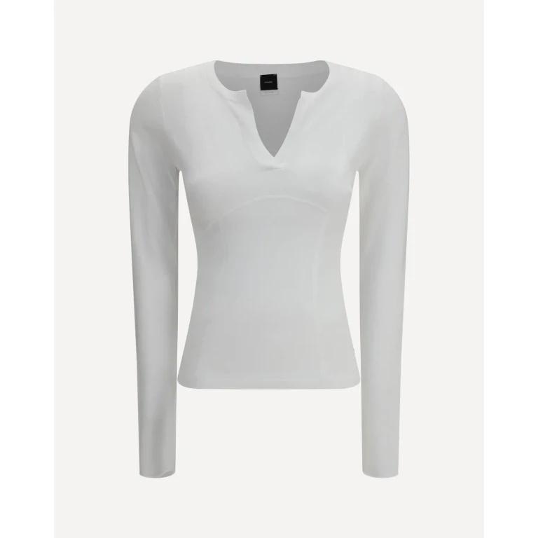 PINKO Sweater long-sleeve with V-open neckline Female S